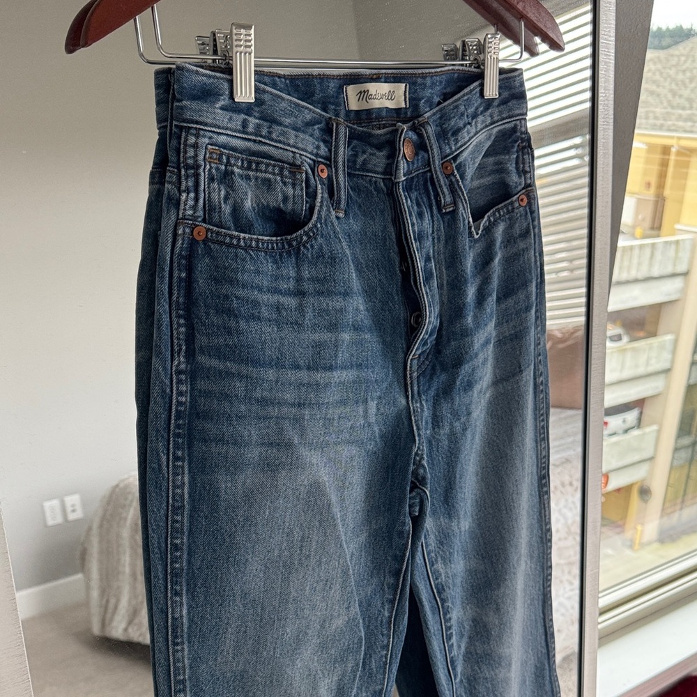 Madewell Blue Denim Jeans